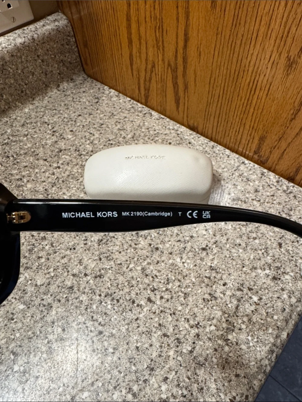 Michael Kors Black Square Frame Women's Sunglasses